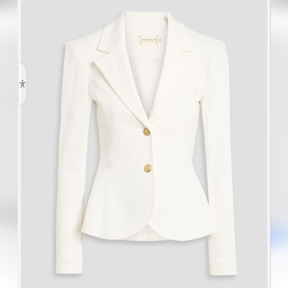 Alice & Olivis Iana denim blazer Size 0